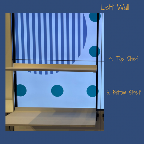 5. Christmas Pop Up Shop - Left Wall Bottom Shelf